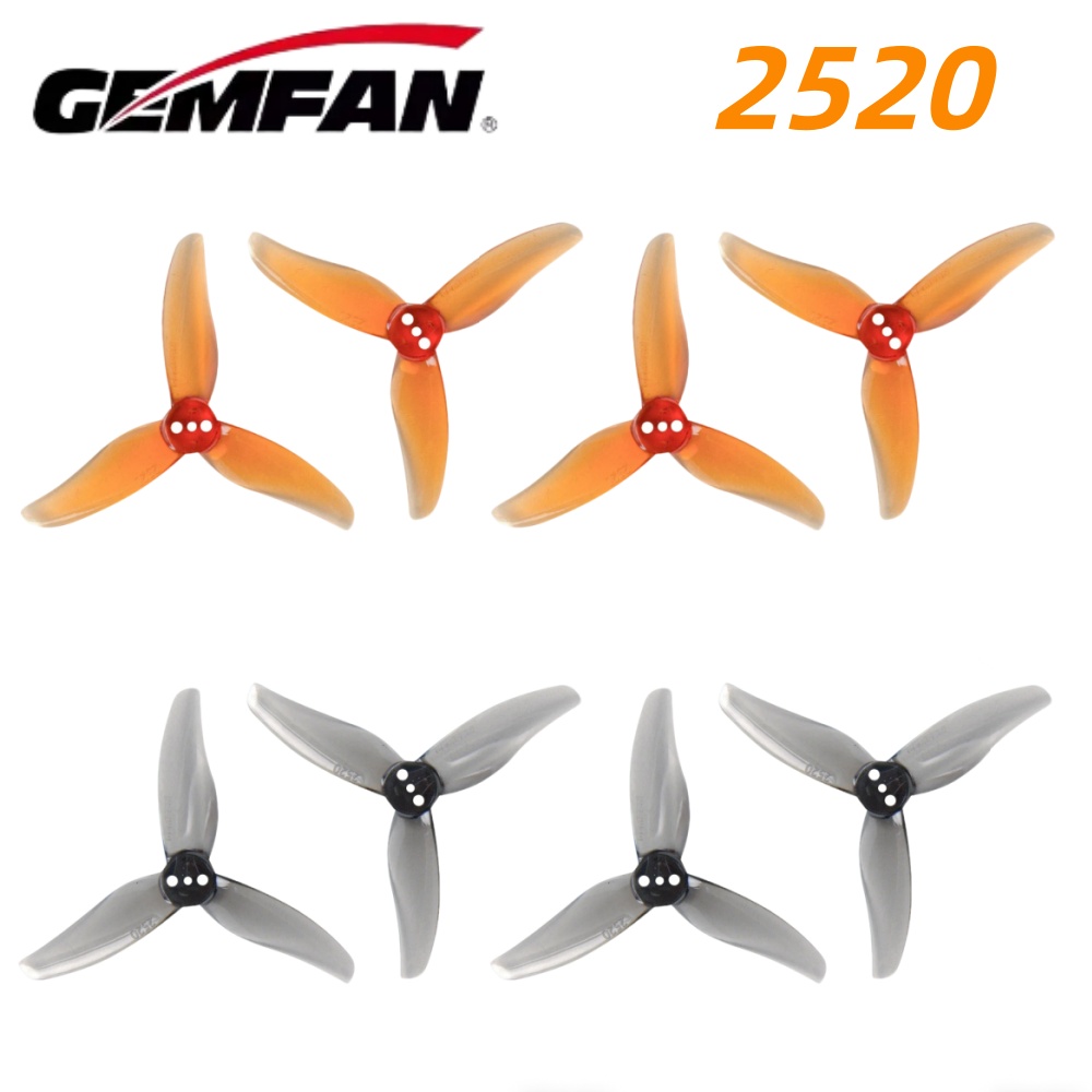4Pairs Gemfan Hurricane 2520 2 - огляд і ціна Drone Racing Motor