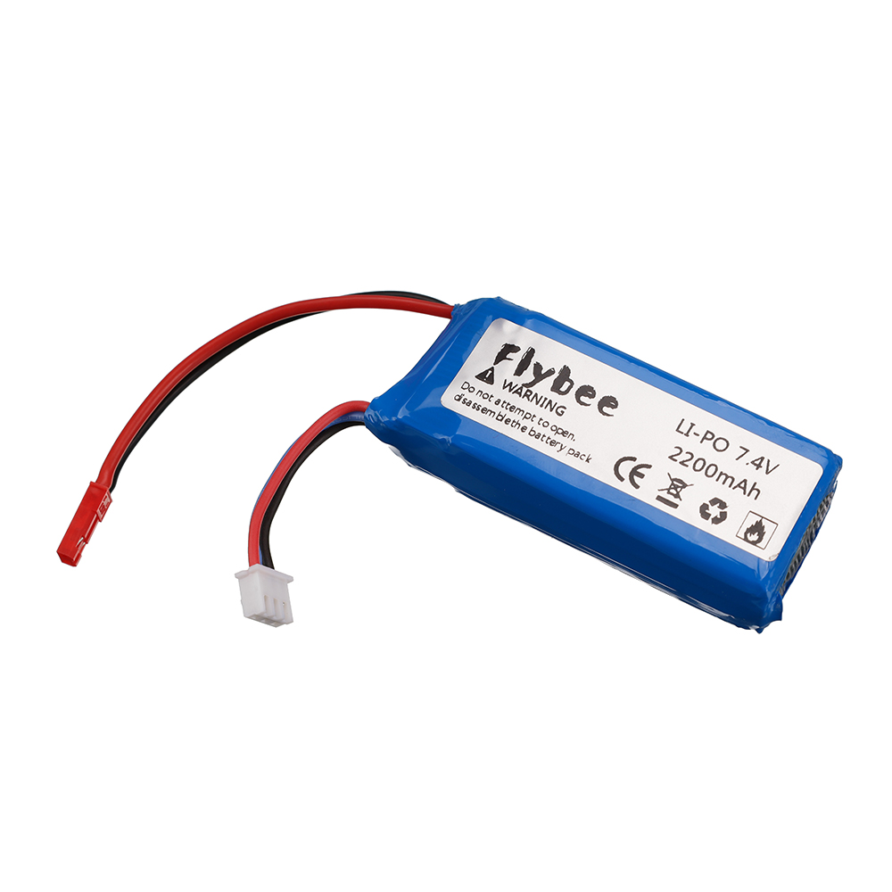 (JST plug) 2200mAh 7.4V 2S Lip - огляд і ціна Drone Racing Charger