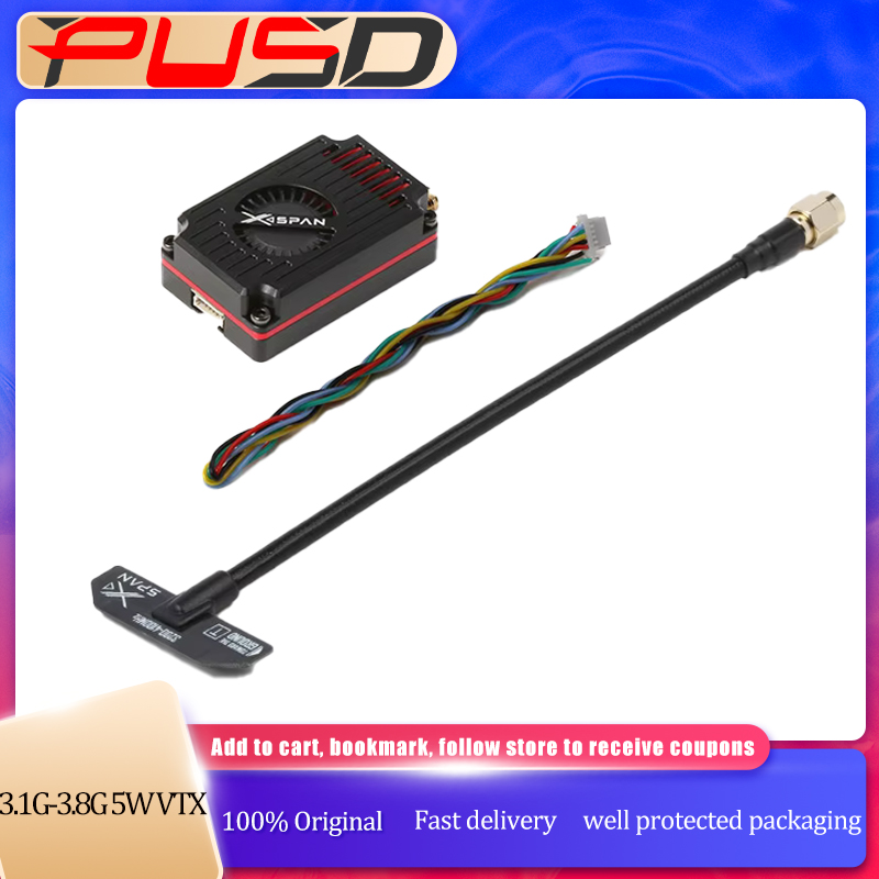 Rushfpv Rush FPV XSPAN 3.1G-3. - огляд і ціна Drone Racing Vtx
