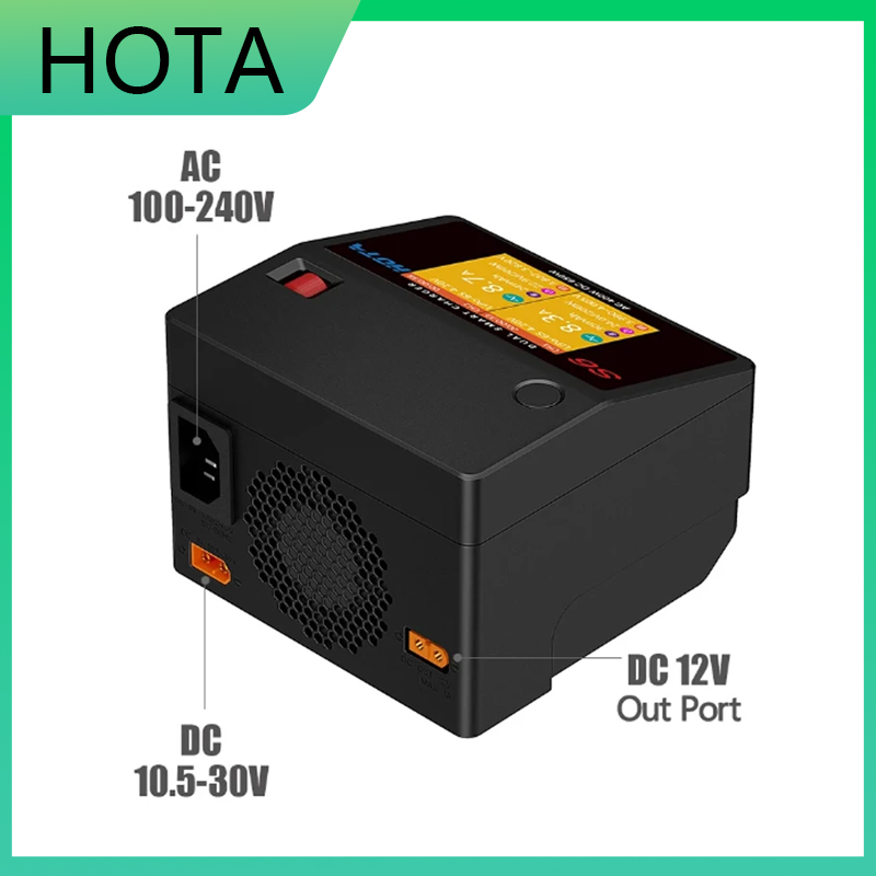SkyCityFPV  HOTA S6 AC 400W 15 - огляд і ціна Drone Racing Charger