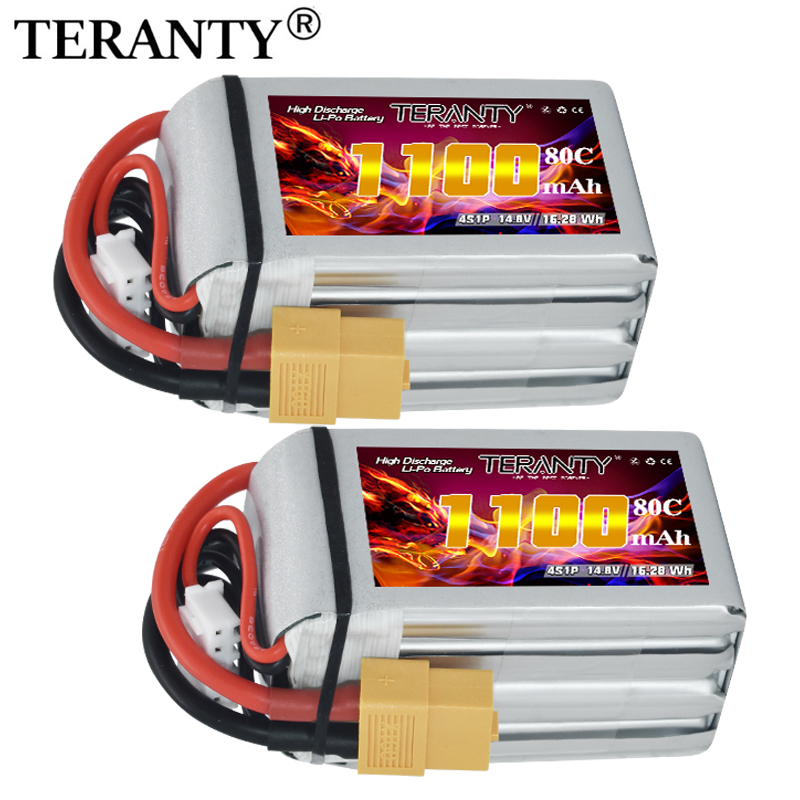 TERANTY 4S 1100mAh 80C/160C Li - огляд і ціна Drone Racing Battery