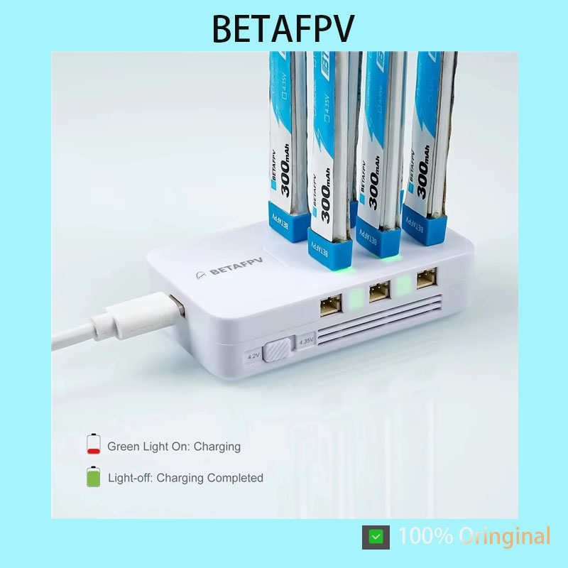 BETAFPV 6 Ports 1S Lipo Batter - огляд і ціна Drone Racing Charger