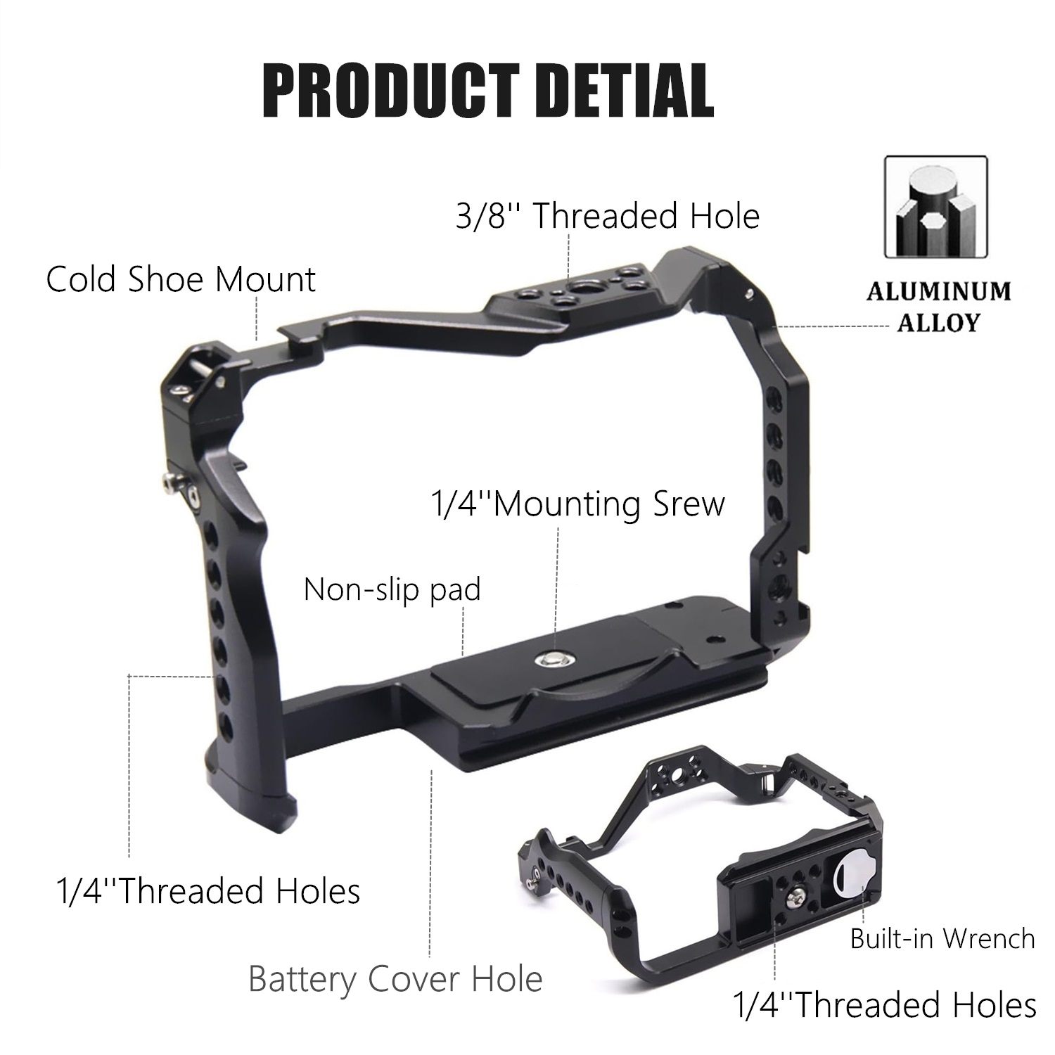 Protective Frame Camera Cage f - огляд і ціна Canon Camera Eos R8