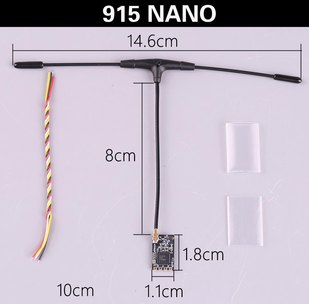 BAYCK ExpressLRS 915MHz Nano R - огляд і ціна Drone Racing Receiver