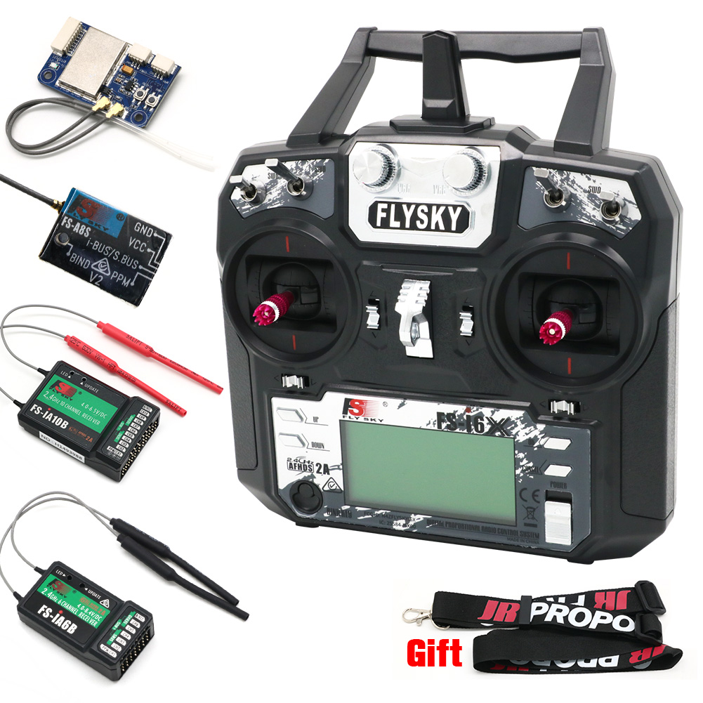 FLYSKY FS-i6X FS i6X 10CH 2.4G - огляд і ціна Drone Racing Transmitter