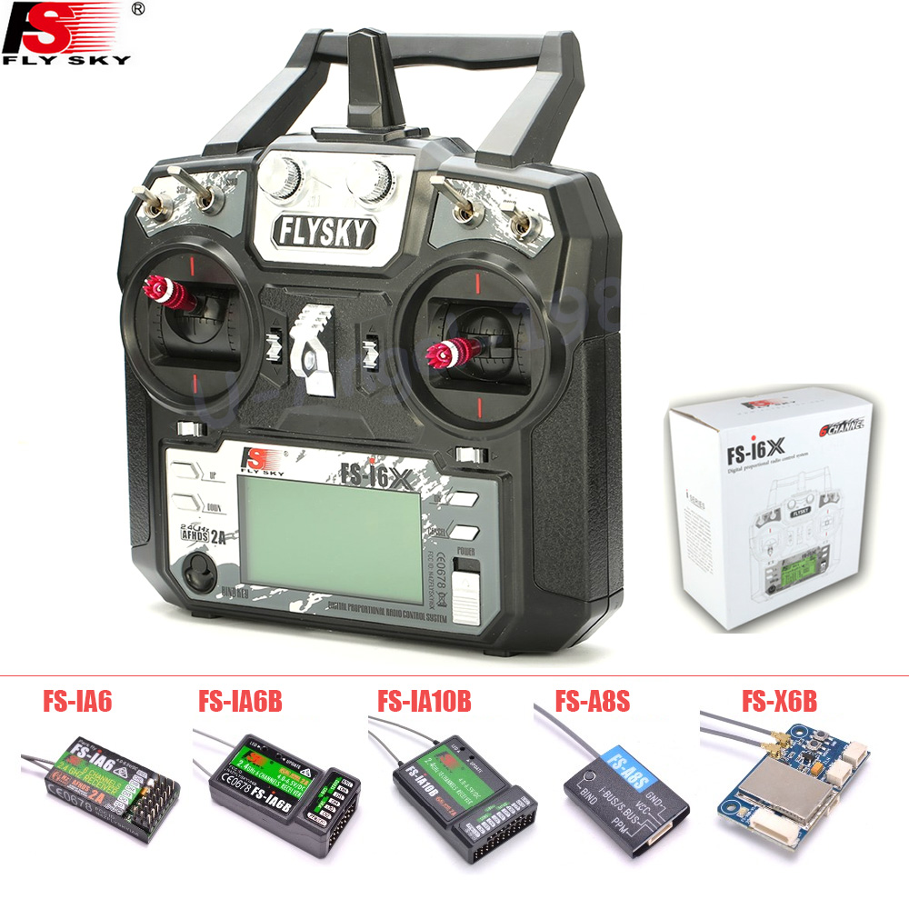 FLYSKY FS-i6X FS i6X 10CH 2.4G - огляд і ціна Drone Racing Transmitter