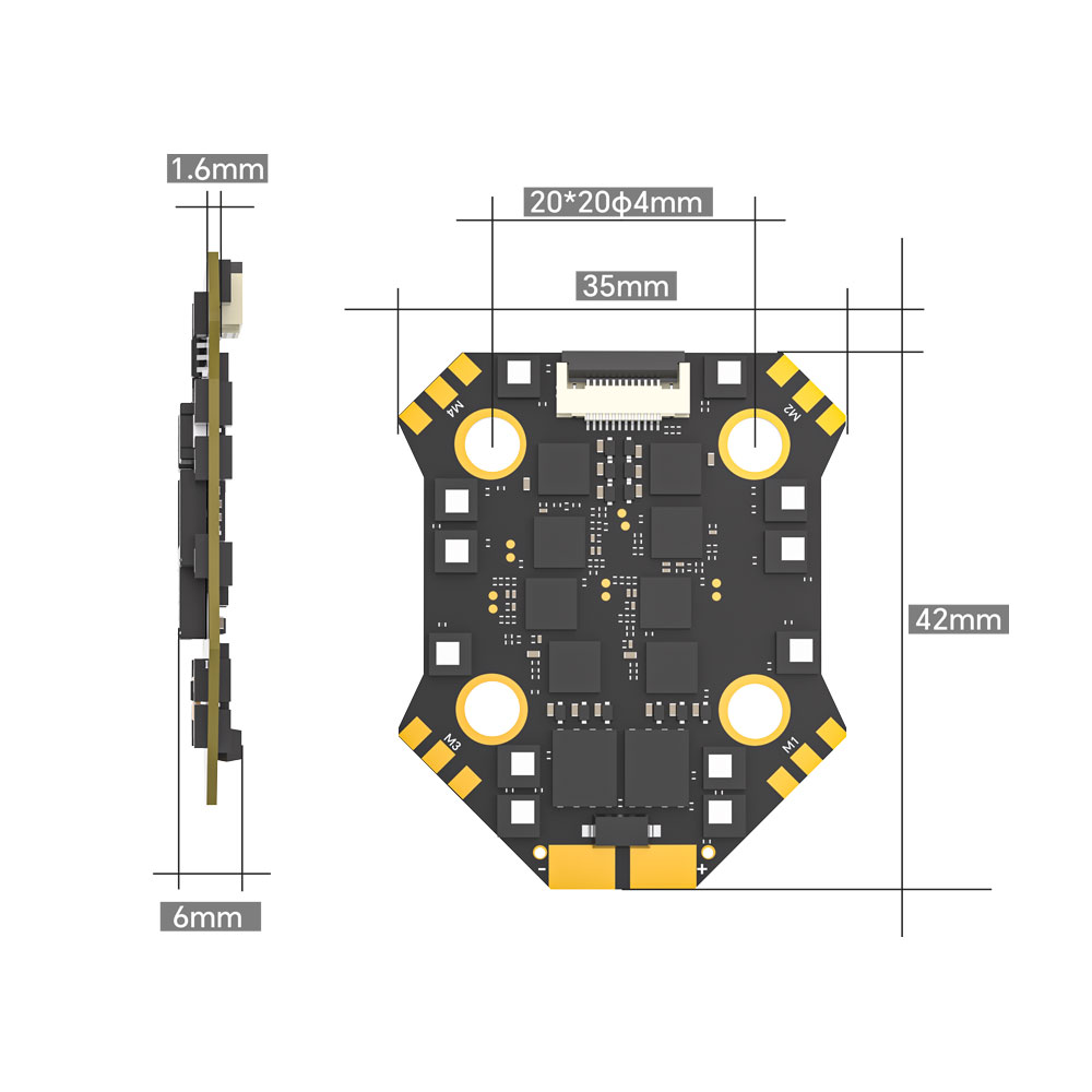 iFlight Borg F7 Mini Stack Fli - огляд і ціна Drone Racing Esc