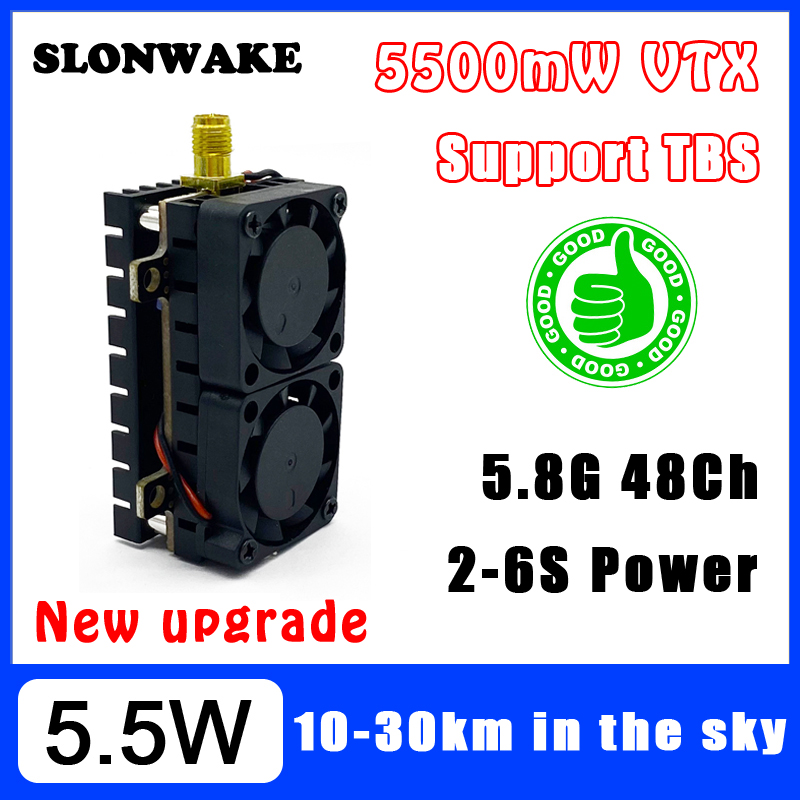 Long Range 5.8GHz 5.5W Video T - огляд і ціна Drone Racing Vtx