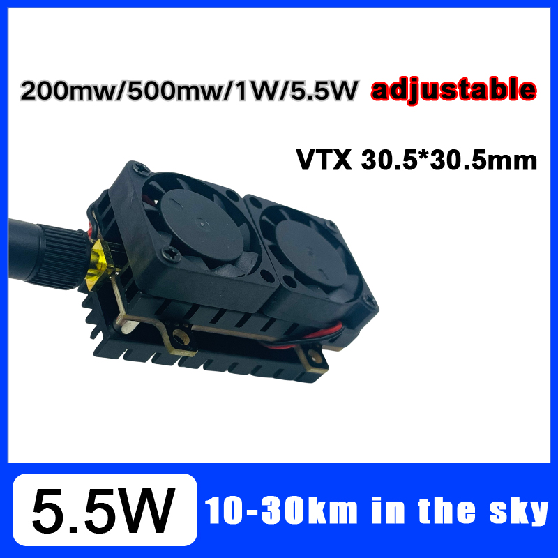 Long Range 5.8GHz 5.5W Video T - огляд і ціна Drone Racing Vtx