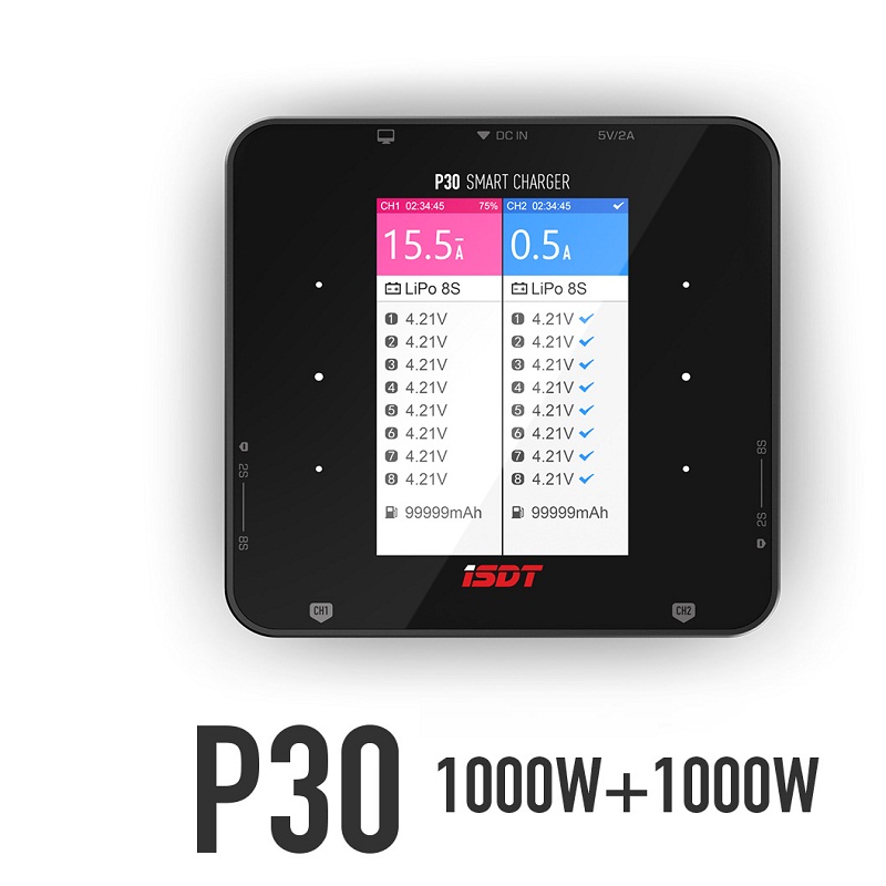 ISDT P30 Dual Balance Charger  - огляд і ціна Drone Racing Charger