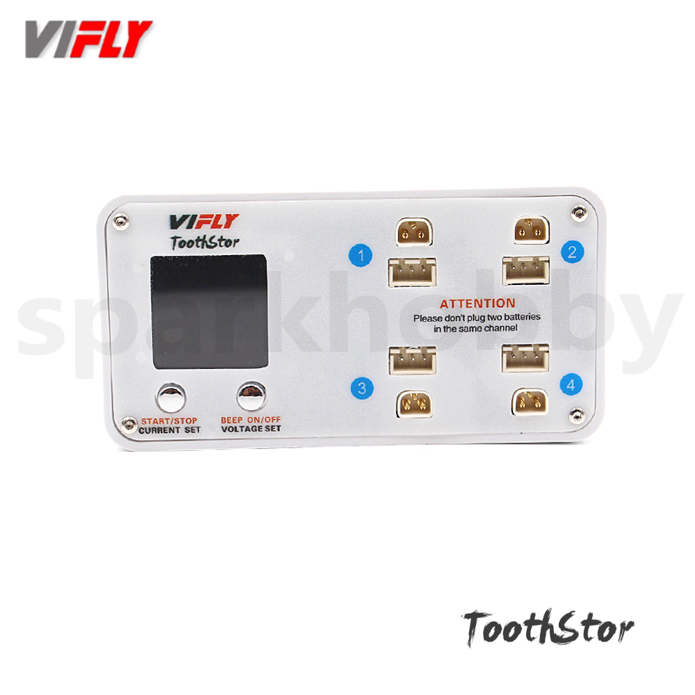 VIFLY ToothStor 4 Port 2S Bala - огляд і ціна Drone Racing Charger